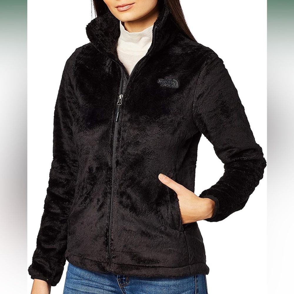 The North Face osito teddy bear zip up jacket
